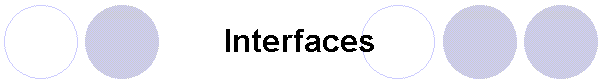 Interfaces